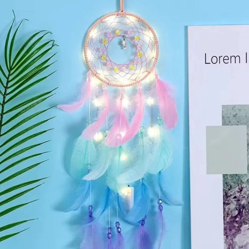 New Colorful Dream Catcher Handmade Dream Catcher Catcher Wall Decor Living Room Wedding Bedroom Wall Hanging for Girls Boy Kids