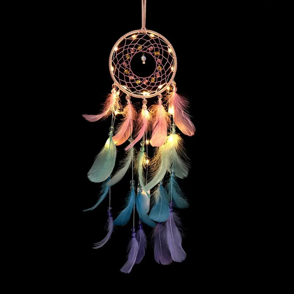 New Colorful Dream Catcher Handmade Dream Catcher Catcher Wall Decor Living Room Wedding Bedroom Wall Hanging for Girls Boy Kids