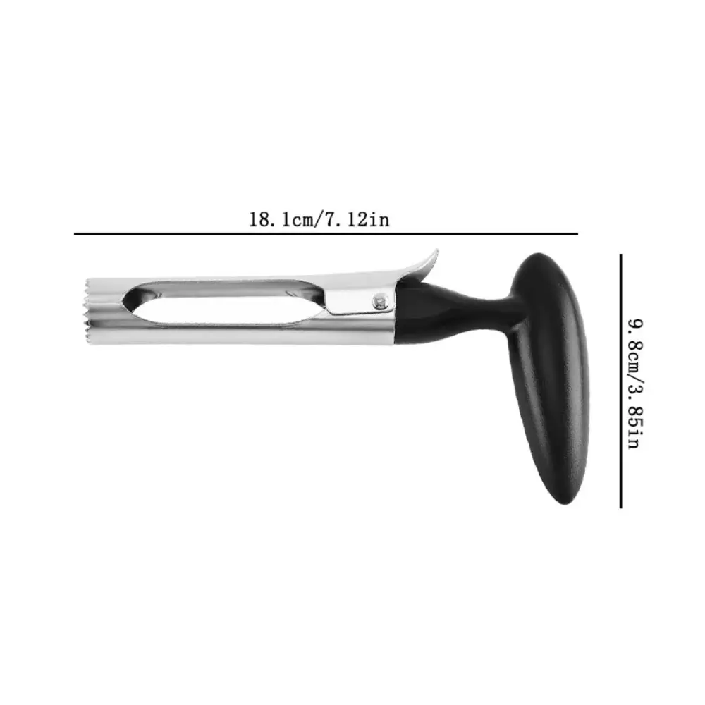 Stainless Steel Apple Core Cutter Sharp Serrature Core Removed Apple Corer Tool Sturdy Easy to Clean Apple Core Remover