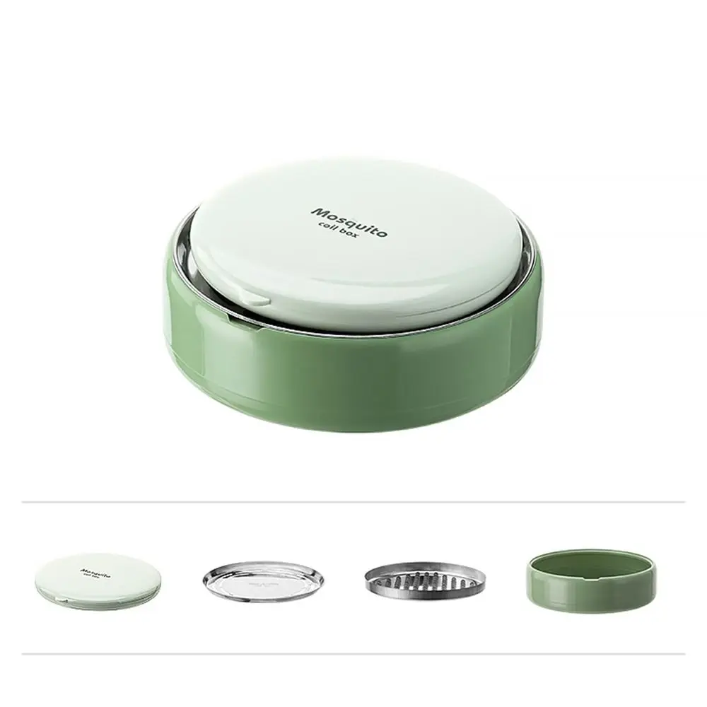 With Tray Mosquito Coil Holder Useful Safe Design Mosquito Coil Bracket Anti-Mosquito Sandalwood Incense Burner