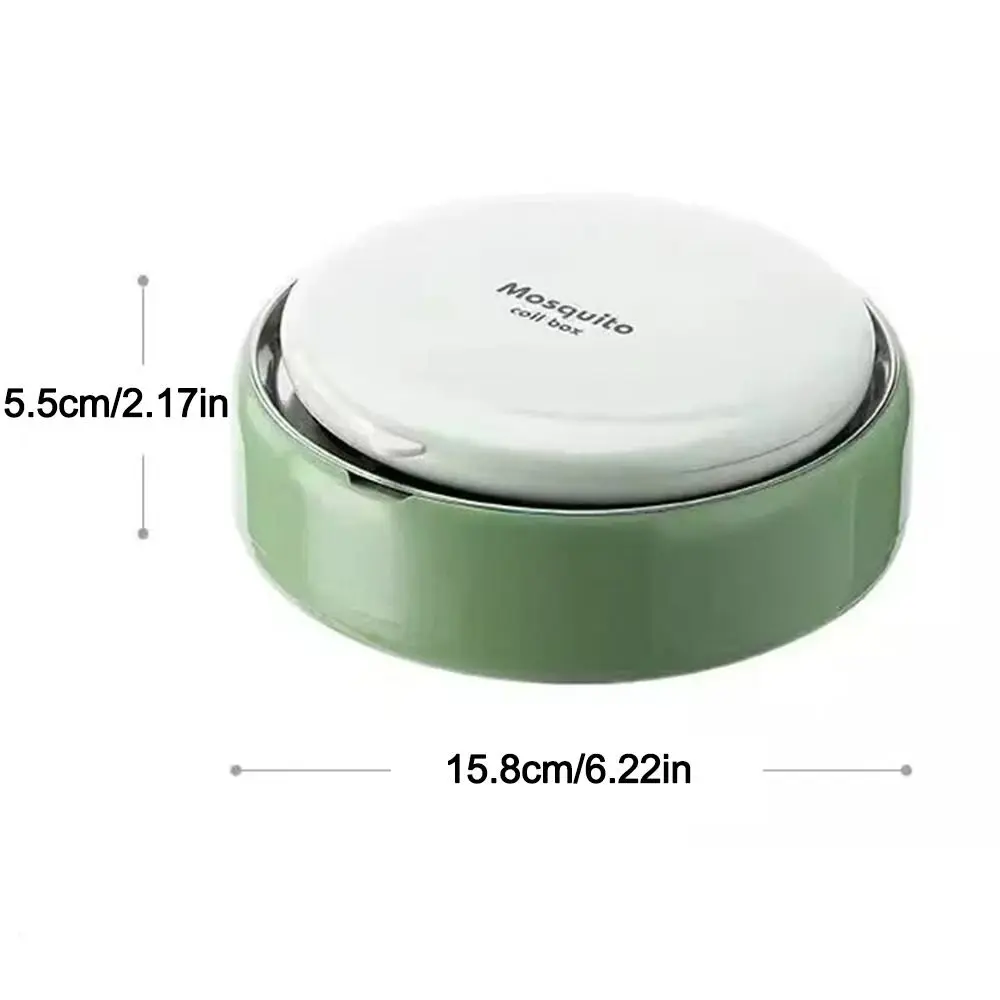 With Tray Mosquito Coil Holder Useful Safe Design Mosquito Coil Bracket Anti-Mosquito Sandalwood Incense Burner