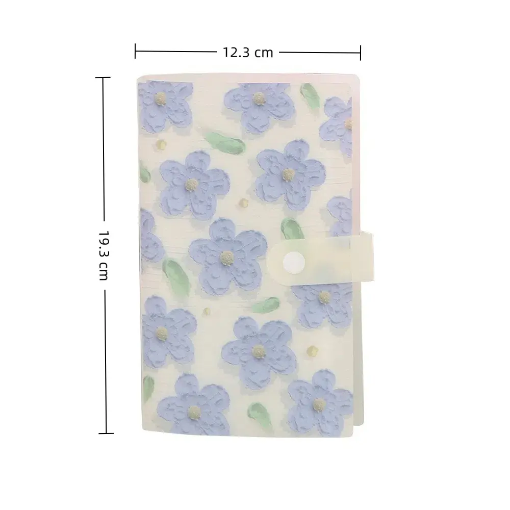 Creative 3-inch Photo Album PP Oil Painting Card Holder Small Card 120/240 Slot Postcard Storage Album Card Album