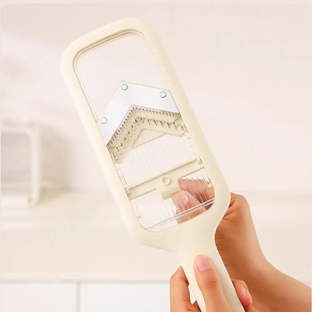 Multifunctional Vegetable Slicer Adjustable Manual Potato Grater 6-Gear with Storage Box Slicer Thin
