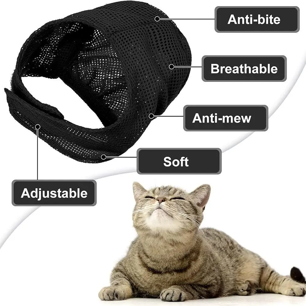 Breathable Mesh Cat Bathing Bag Anti Scratch Adjustable Anti Scratching Bag Anti Escape Cat Grooming Restraint Bag Bathing