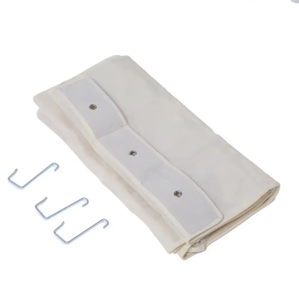 New 24 Grids Sundries Shoe Organiser Clear Hanging Over Storage Rack Wall-mounted Door Cloth Box