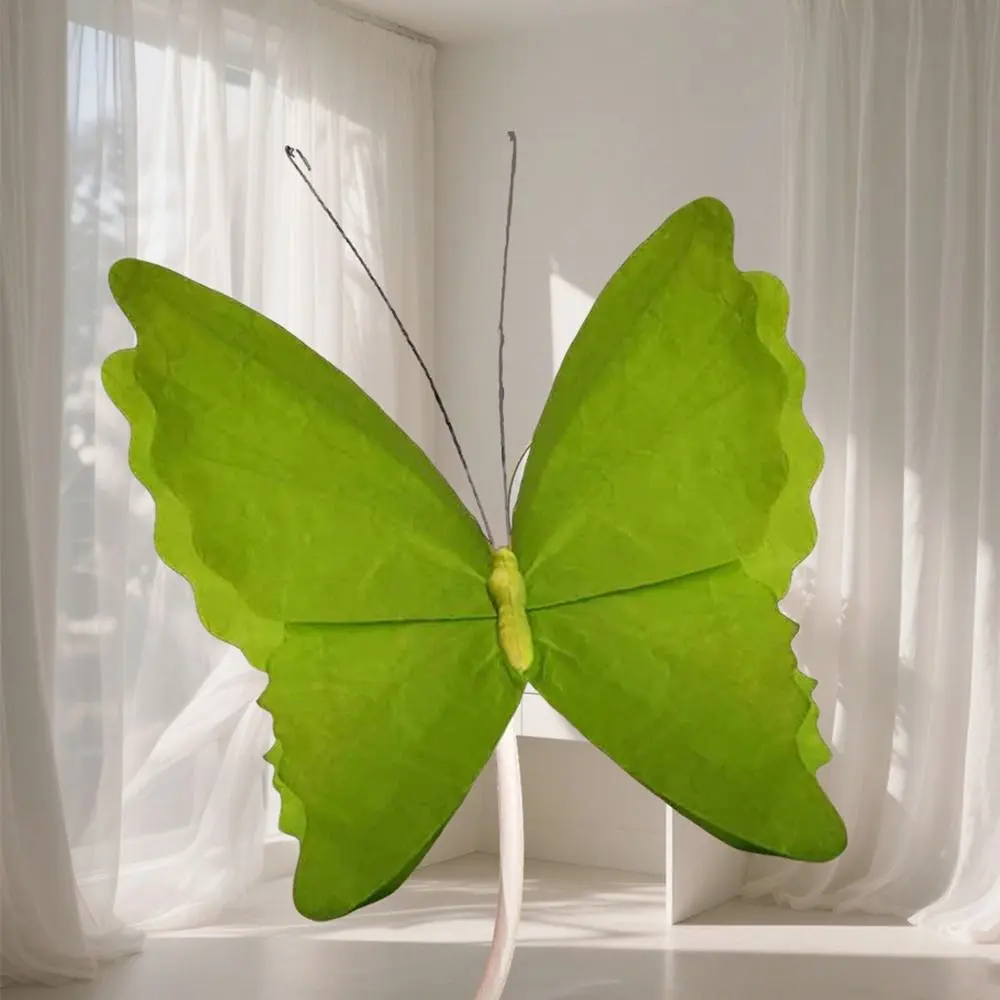 30cm Giant Gauze Flower 3D Flower Head Artificial Butterfly Flower Paper Material Colorful Design Large Scale Flower