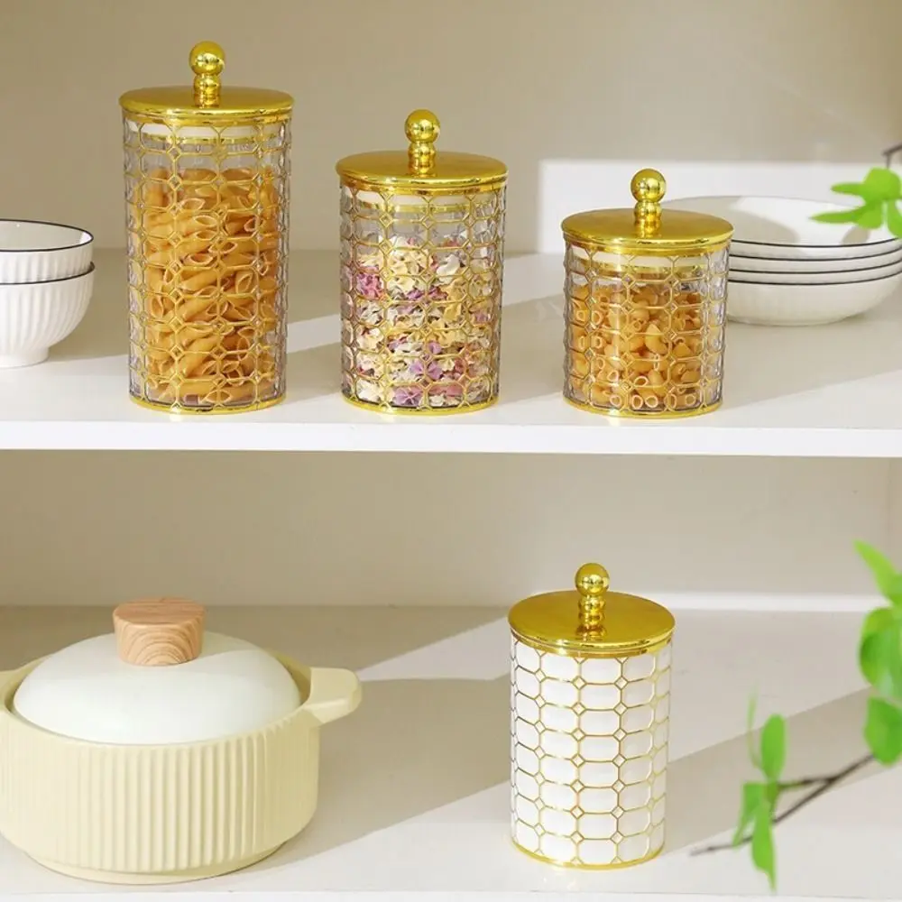 Hot Sale Transparent Storage Jars Large Capacity Moisture-proof Storage Box Versatile Fresh-keeping Sealed Boxes Candy