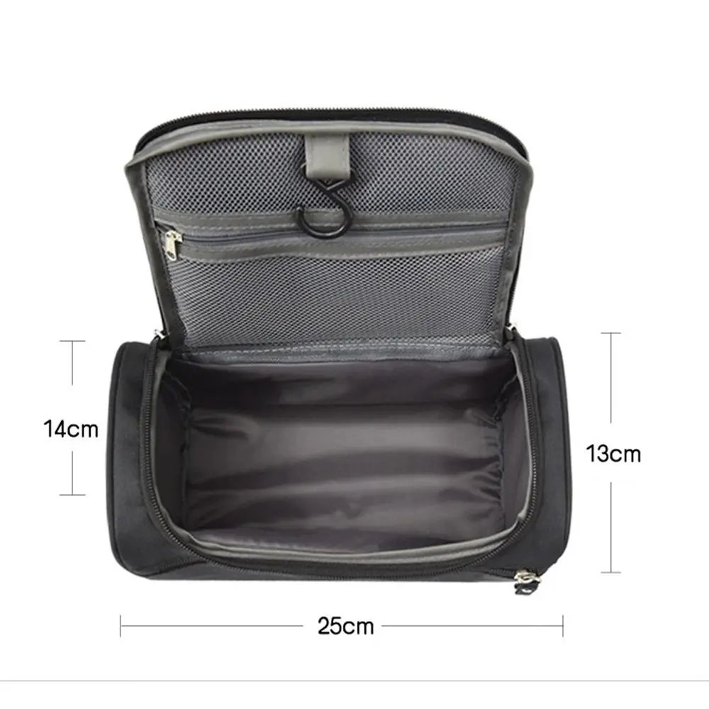 Multifunctional Multicolor Makeup Bag Large Capacity Handhold Travel Organizer Zipper Closure Waterproof Tote Travel