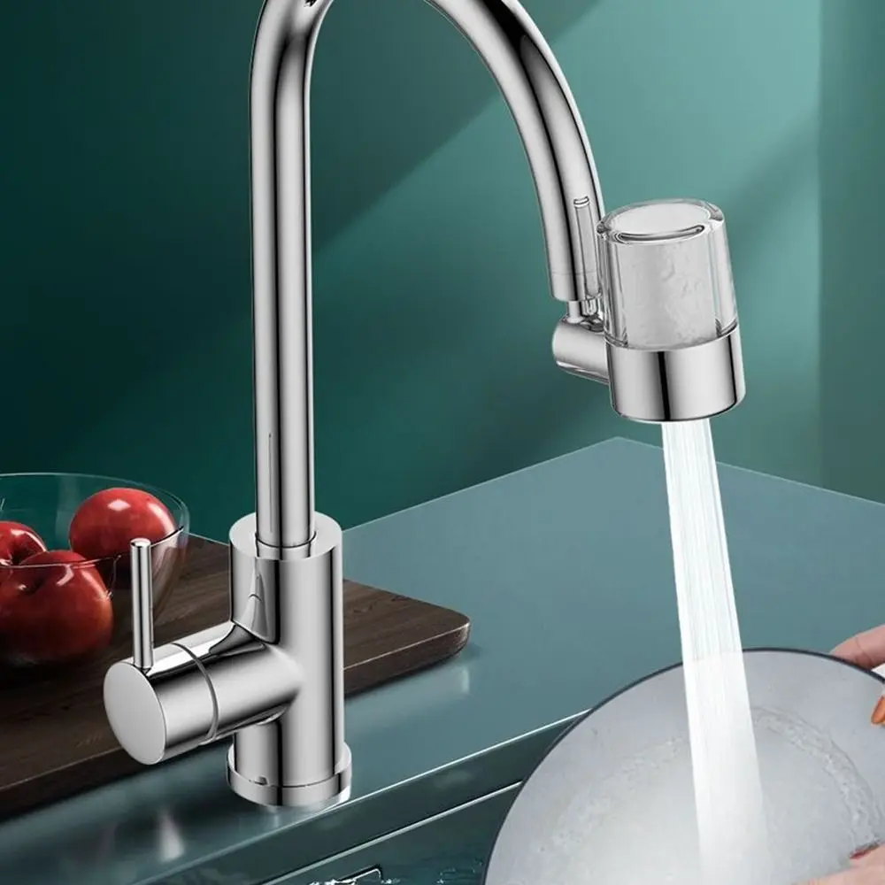 Anti-splash Kitchen Faucet Nozzle Water Saving 720°Rotation Splash Proof Faucet 2-Mode Adjustable Tap Spray Sprayer Nozzle