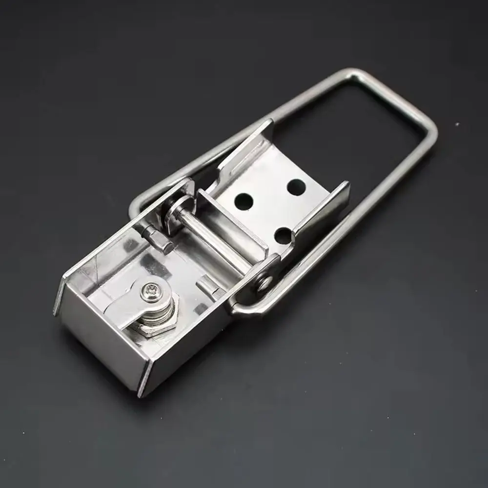 304 Stainless Steel Light Box Lock 90/120/150/170/190/210mm Multifunctional Advertisement Column Extended Lock
