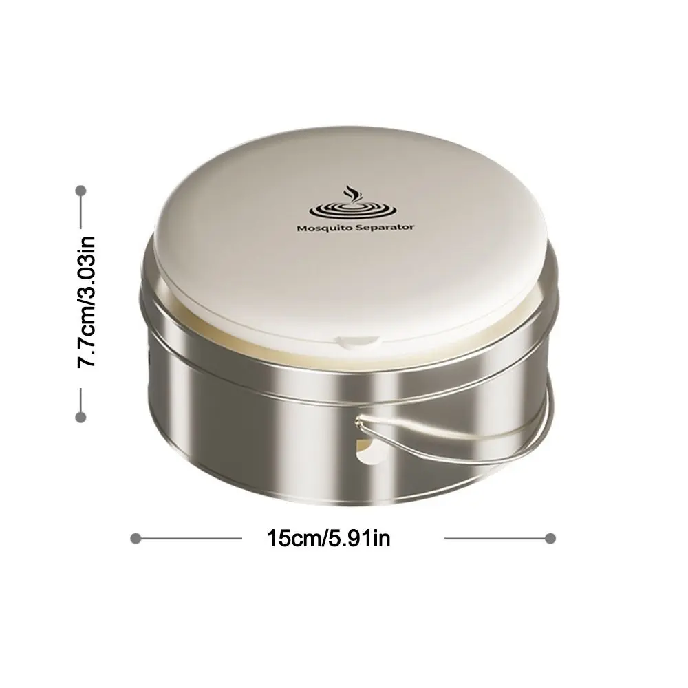 With Tray Mosquito Coil Holder Useful Safe Design Mosquito Spiral Holder Box Anti-Mosquito Sandalwood Incense Burner
