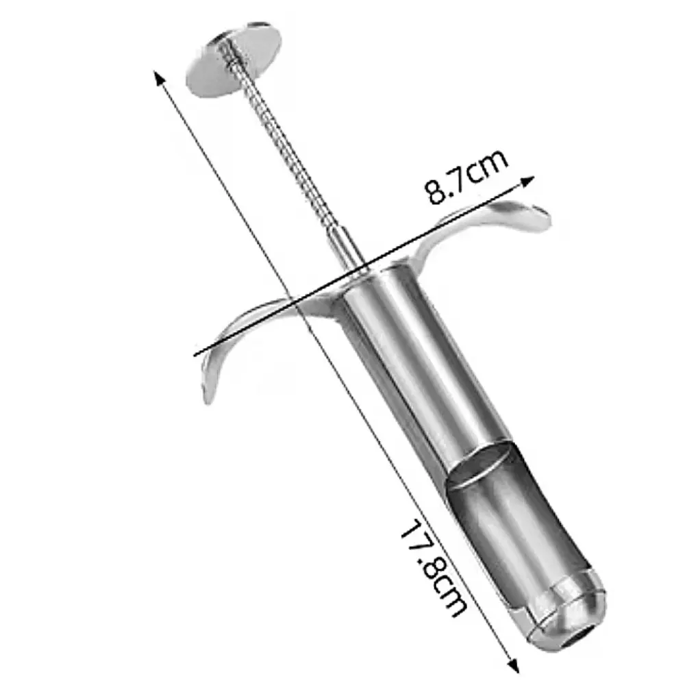 Steel Material Jujube Corer Handheld Design Deseed Function Seed Push Out Tool Multi-Function Red Dates Cherry Olive Corer