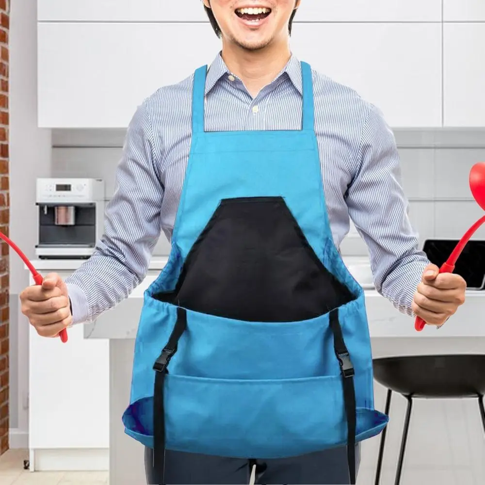 Tool Apron Large Pocket Outdoor Picking Apron Durable Waterproof Backpack Tool Apron Quick Release Picking Bag Gardening