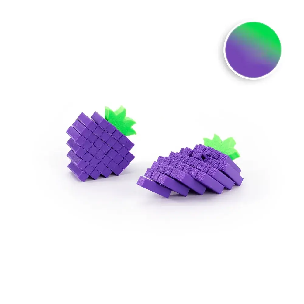 New Flexible 3D Printed Toys Movable Fruit Series Stretchable Ornament Lightweight Portable Carrot Model