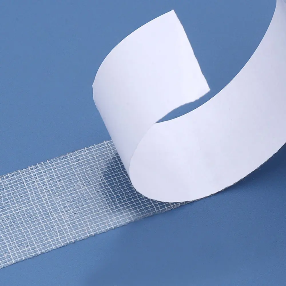 10Yards Non Woven Fabric Hot Melt Double Sided Tape No Sewing Required Fastener Bond Hem Tape Iron Heating Household Repair