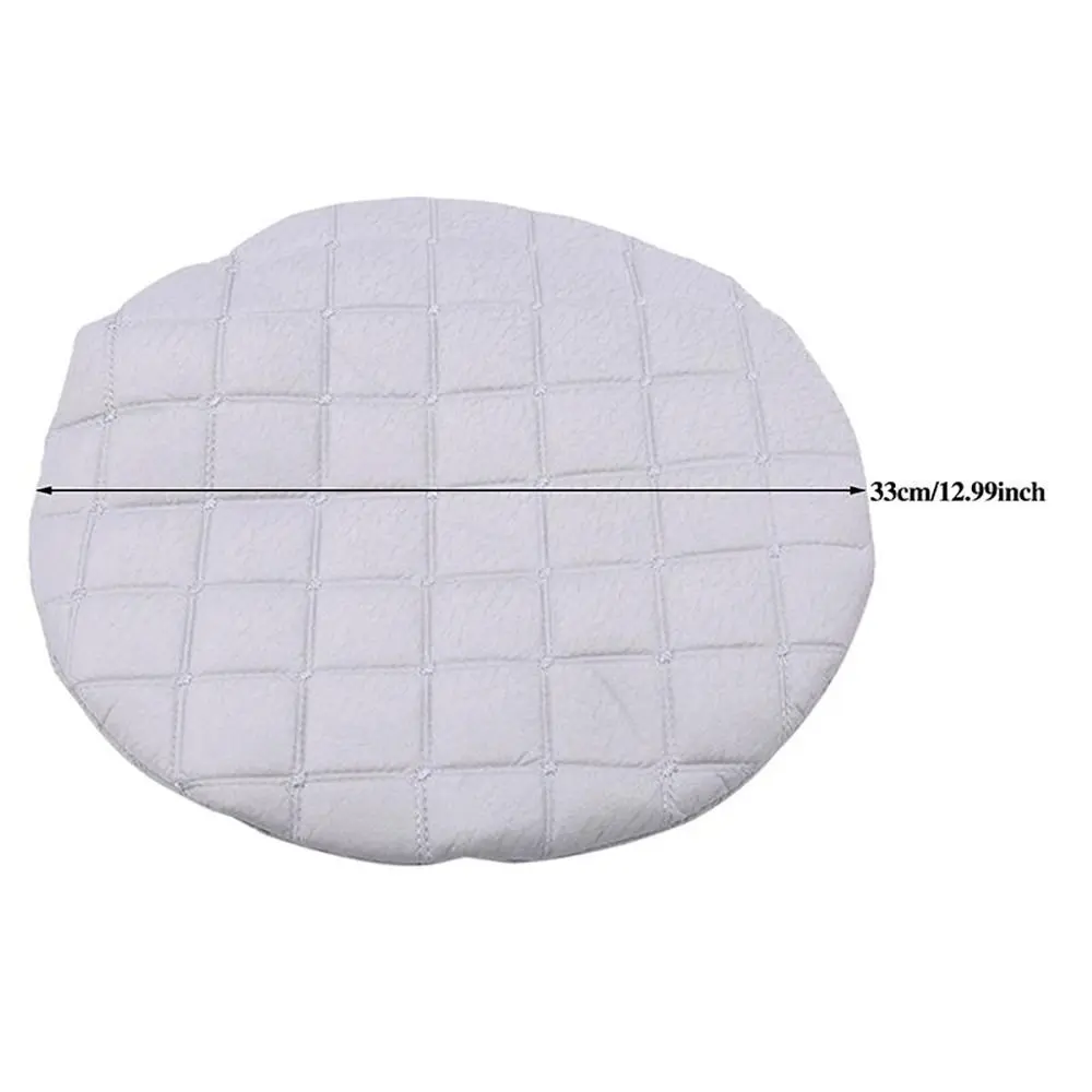 1Pcs New Round Chair Cushion Cover Removable Elastic Swivel Chair Cover Mat 33cm Bar Stool Cover Home Kitchen Office