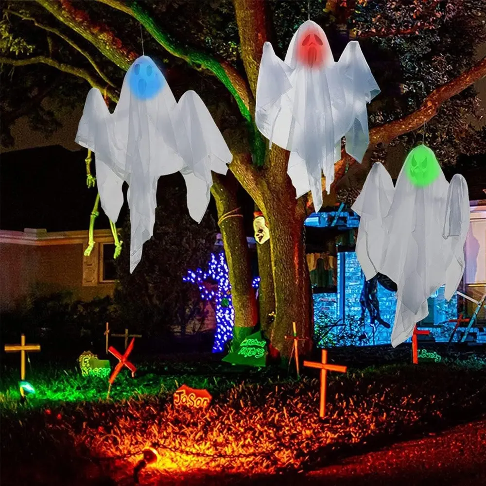 Fashion With LED Light Halloween Decoration Glowing Horror Horror Props Outdoor Party Halloween Party Supplies Halloween Party