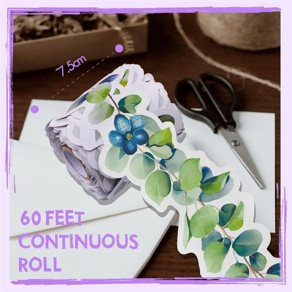 Creative Self Adhesive Chalkboard Bulletin Board Border Paper DIY Border Paper 7.5cm Decorative Stickers Handmade Crafts