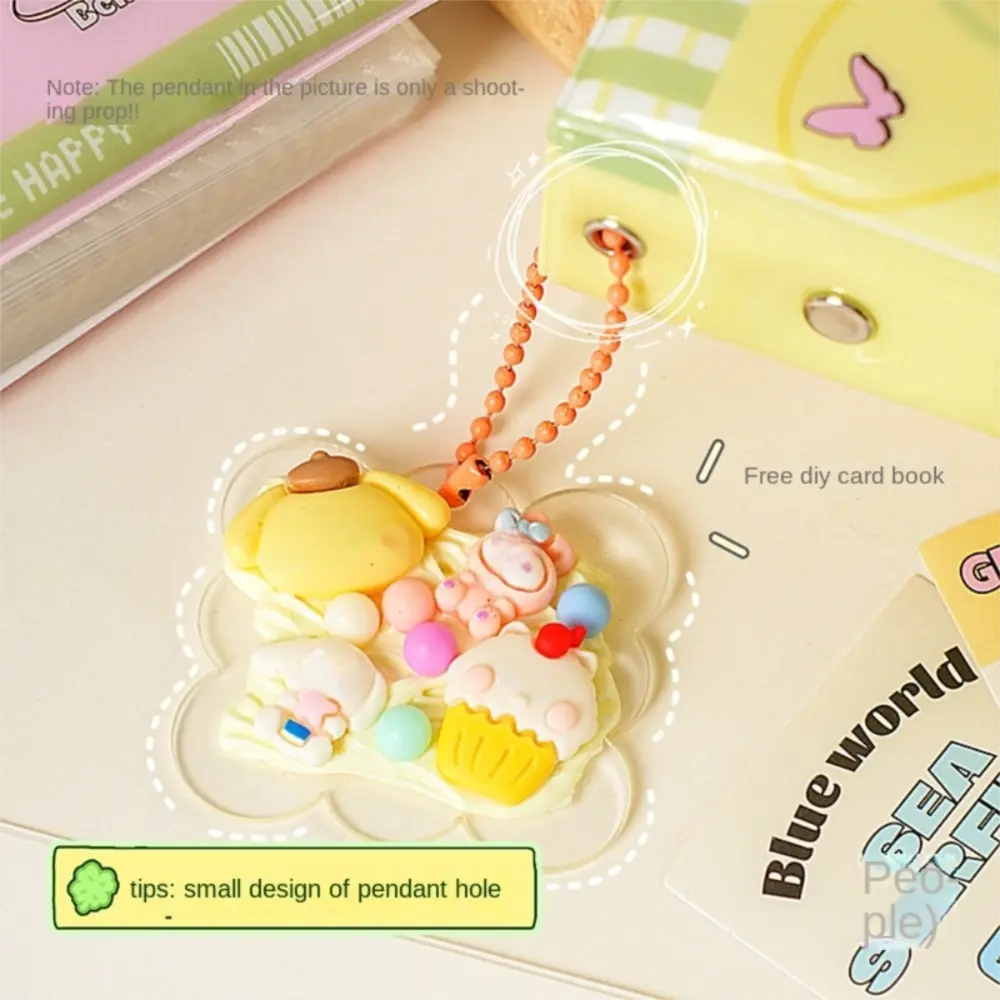 New Kawaii Butterfly Photo Album PVC Love Heart Hollow 3In Card Holder Photocard Holder