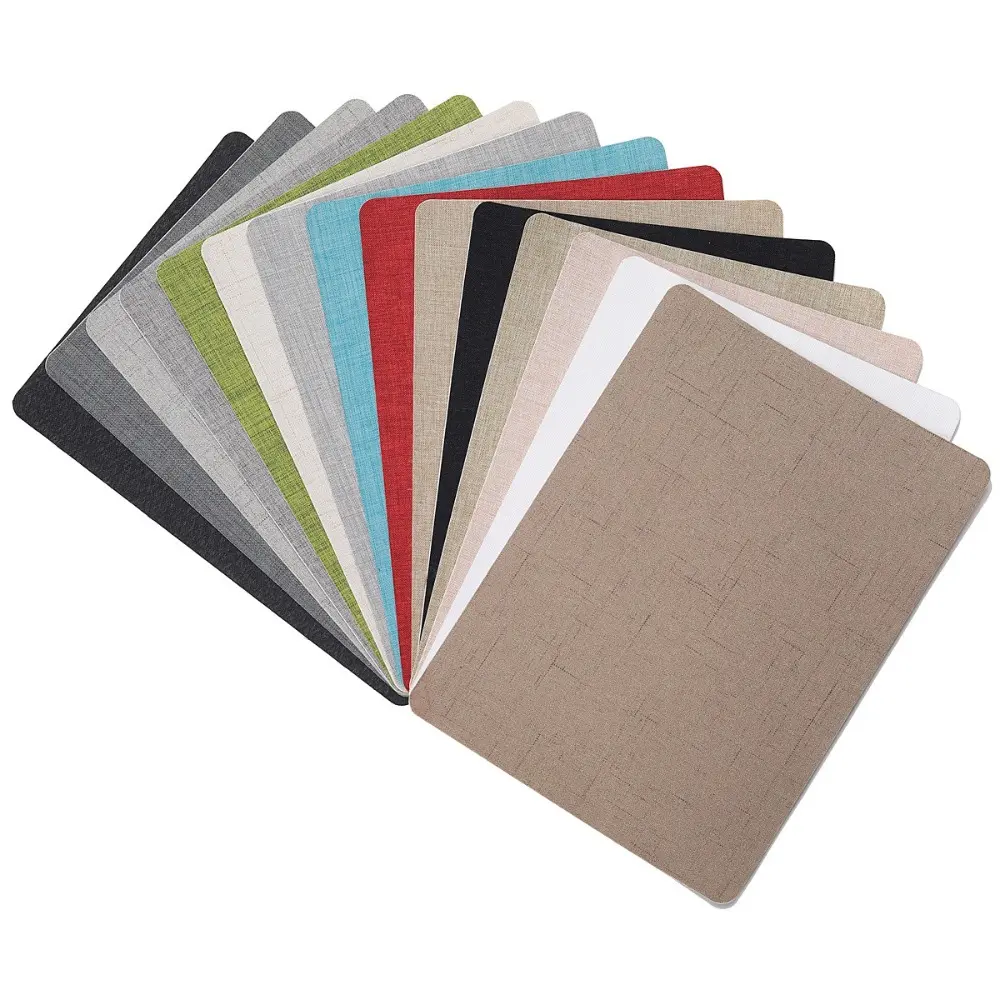 2PCS Durable Self-Adhesive Sofa Repair Patch Multi-Color Versatile Linen Fabric Patch Easy-to-Use DIY DIY Fix Patch Chair