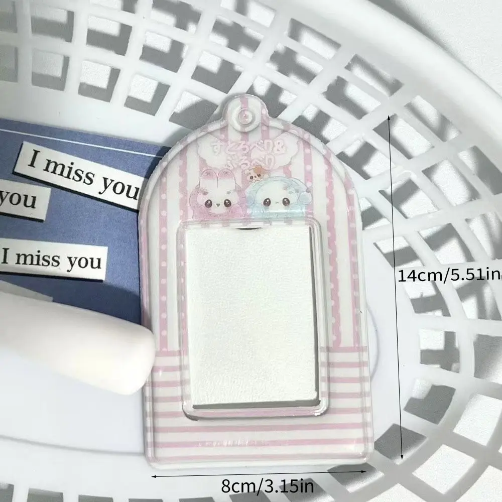 Kawaii PVC Idol Card Binder Y2K Multifunction Kpop Photocard Holder 3 Inch Photocard Storage Case Photo Display