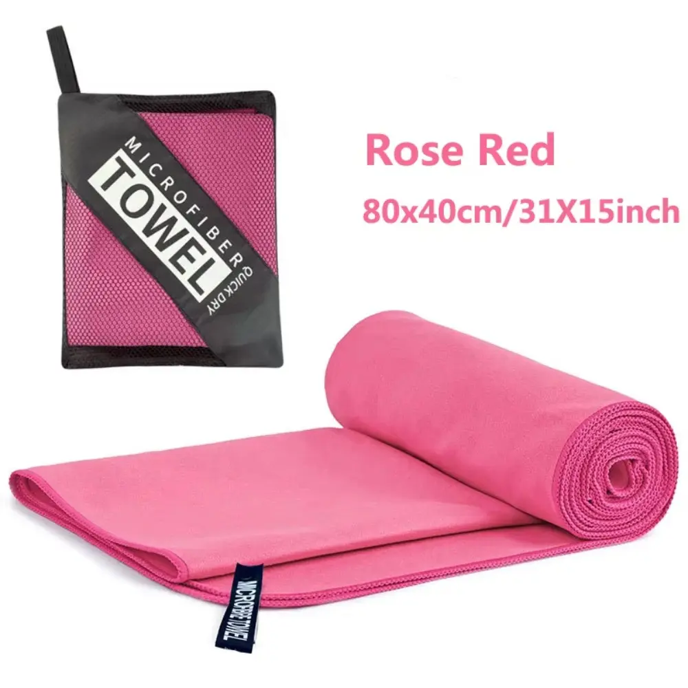 Portable 40x80cm Pocket Towel Super Absorbent Ultralight Camping Towel Quick-Drying Gym/Swimming Towel
