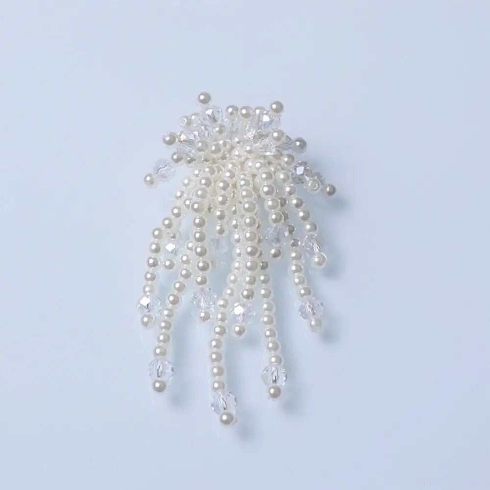 Elegant On Shirt Pearl Button Cover DIY Accessories Alloy Flower Cufflinksble Decor Sewing Buttons for Shirt Dress Decoration