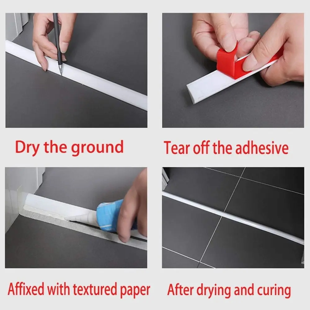 Modern Style Self-Adhesive Wall Molding Trim Peel and Stick PVC Paneling Strip 5m Flexible Tile Edge Trim TV Background