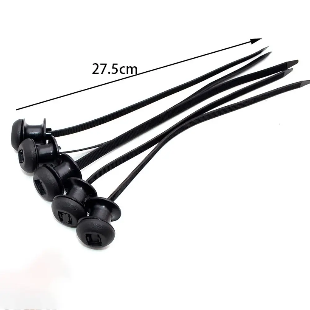 Multipurpose Nylon Universal Cable Tie Buckle Self-Locking Nylon Buckle Airplane Head Tie Cable Tie Retainer