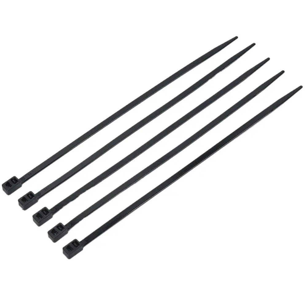 20/50/100Pcs Nylon Cable Tie Buckle Practical Universal Fastening Rings Double Headed Reusable Cable Ties Tool