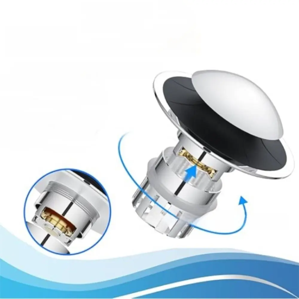 Anti-Odor Basin Drain Stopper Anti-clogging Deodorant Core Sink Strainer Insect-Proof Pop-Up Bounce Core Bathroom Kitchen