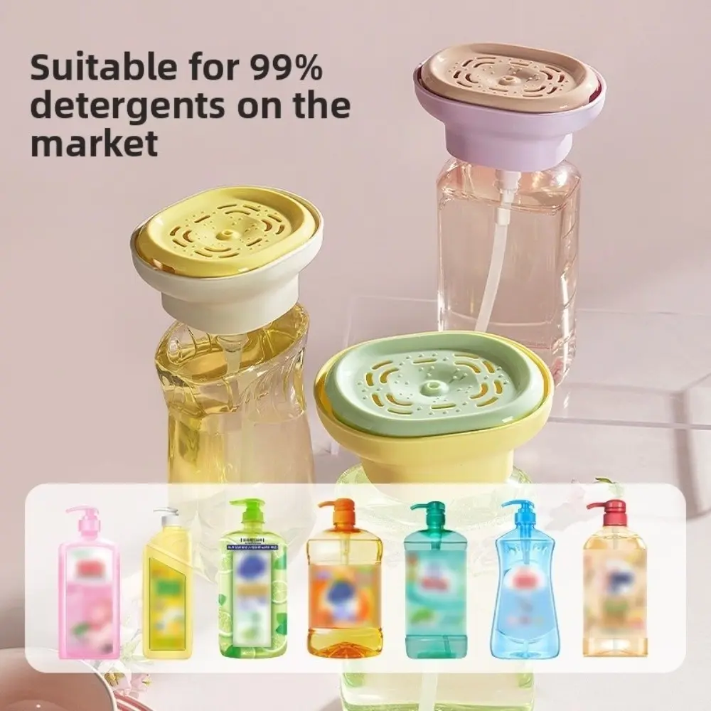 Portable Dishwashing Liquid Presser Dishwashing Liquid Dispensing Tool Multi-function Liquid Artifact