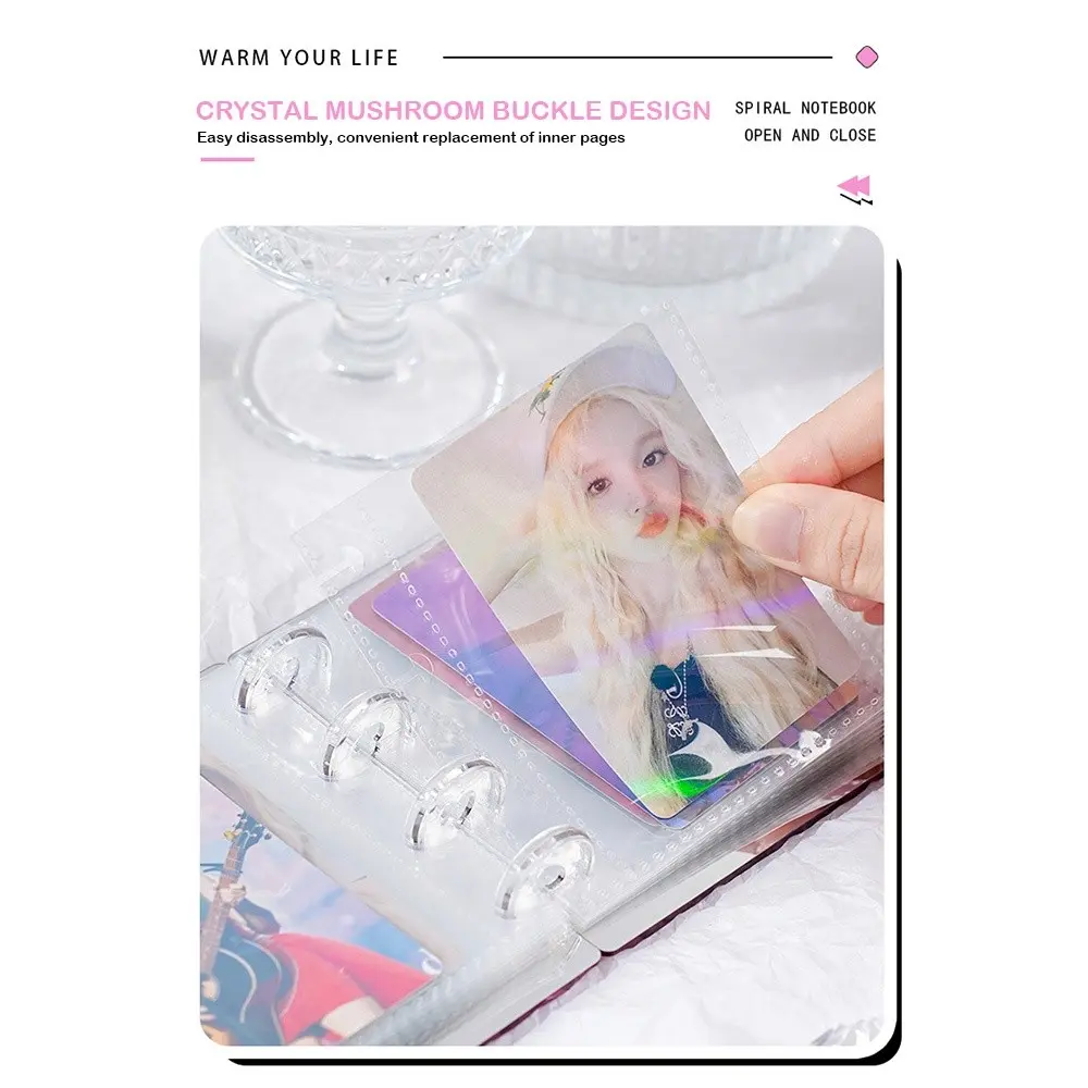 New Exquisite Card Album Gentle Solid Color Star-chasing Card Album High Value Commemorative Album