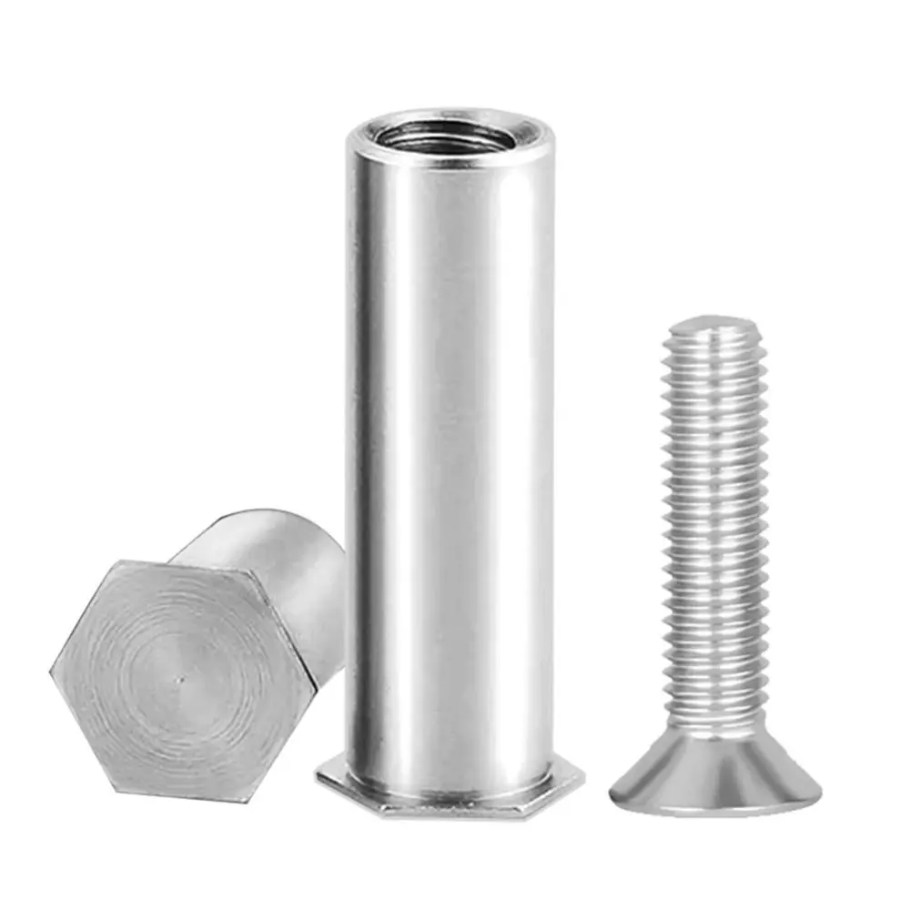 4Pcs Sturdy Fixing Chassis Fan Screws Quieter Operation Enhanced Stability Case Fan Screws Durable Double Layer Fixing
