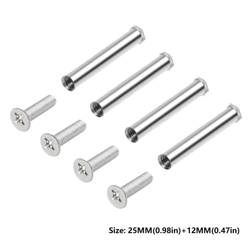 4Pcs Sturdy Fixing Chassis Fan Screws Quieter Operation Enhanced Stability Case Fan Screws Durable Double Layer Fixing