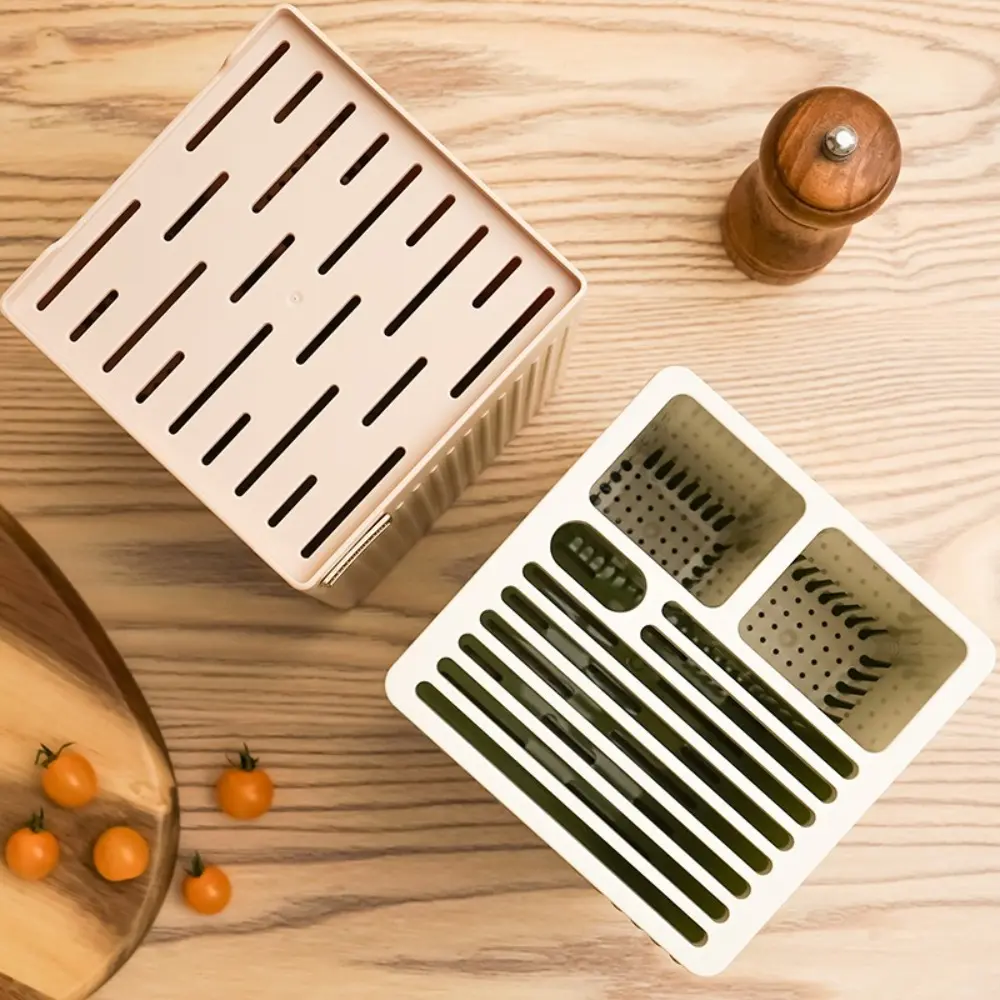 Household Chopstick Holder Multifunctional Countertop Chopstick Storage Rack Integrated Integrated Drain Rack Household Storage
