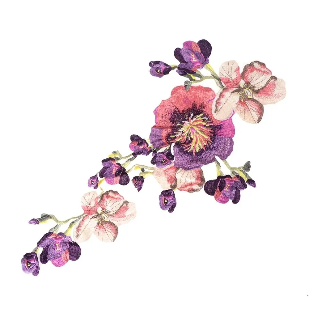 Sew On Flower Embroidery Applique DIY Applique Patch Handmade DIY Clothing Accessories Luxury Dress Sewing Patches Bridal Party