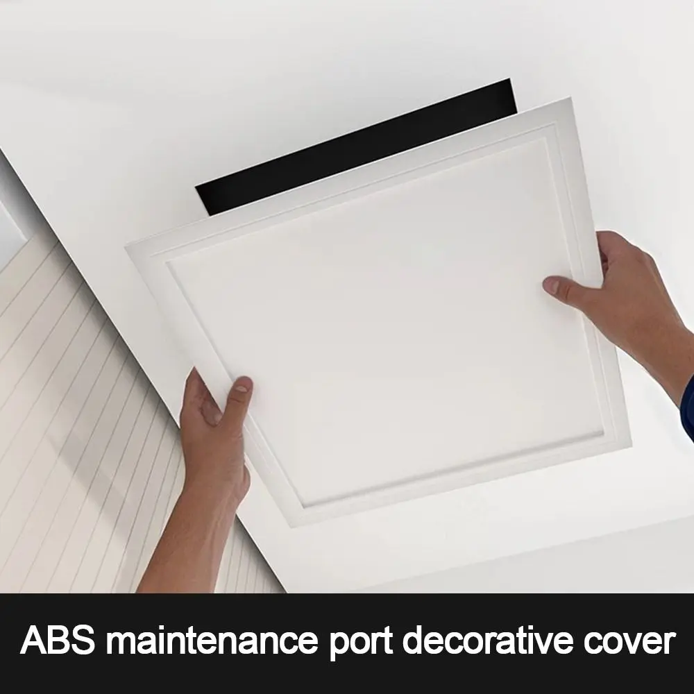 Door Latch White Access Panel Door Plastic Removable Inspection Hole Wall Access Doors Doors Wall Ceiling