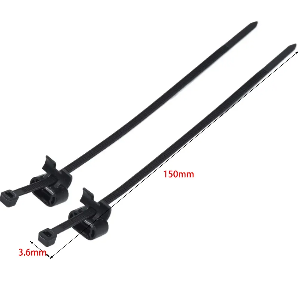 Nylon Cable Tie Buckle Practical Universal Fastening Rings Reusable 150*3.6mm Heavy Duty Nylon Zip Ties for Auto Corrugated Pipe
