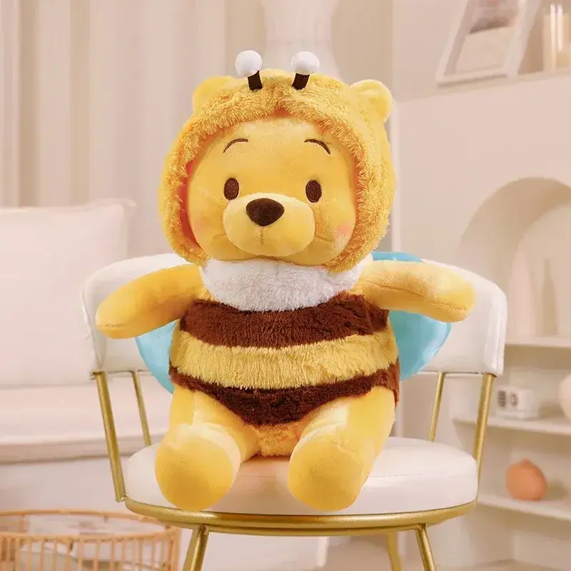 Disney Winnie The Pooh Bee 50cm Plush Toys Winnie The Pooh Cosplay Bee Stuffed Doll Cute Pupu Winnie Bear Doll Plush Doll Gifts