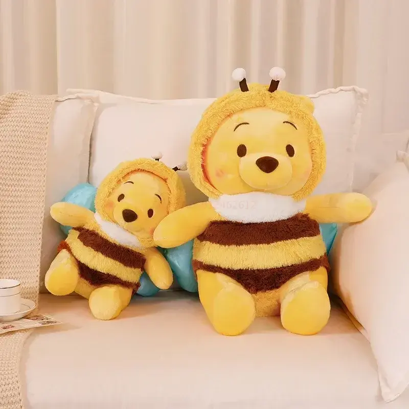 Disney Winnie The Pooh Bee 50cm Plush Toys Winnie The Pooh Cosplay Bee Stuffed Doll Cute Pupu Winnie Bear Doll Plush Doll Gifts