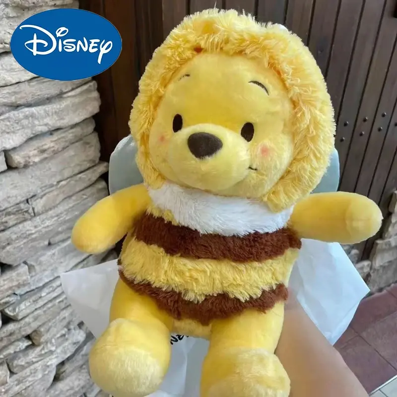 Disney Winnie The Pooh Bee 50cm Plush Toys Winnie The Pooh Cosplay Bee Stuffed Doll Cute Pupu Winnie Bear Doll Plush Doll Gifts