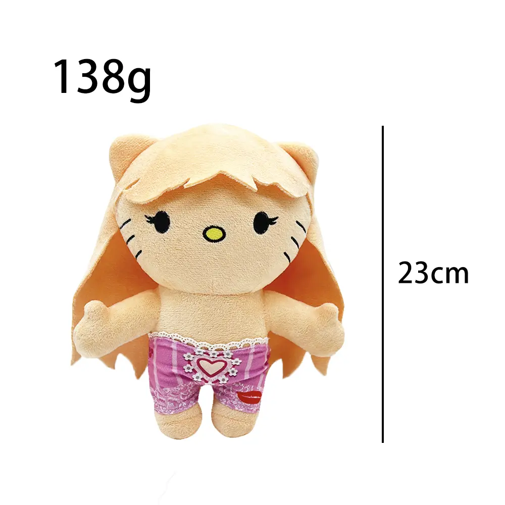 23cm Hello Kitty SABRINA CARPENTER Plush Doll Figure Stuffed Toys Cute Boys Girls Fans Collect Gifts