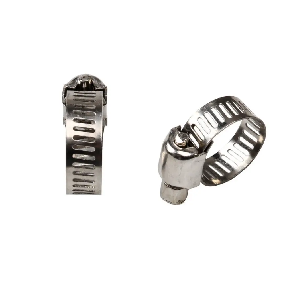 60pcs Stainless Steel Hose Clamps Set American Style Exhaust ​​Water Pipe Clamp​​ Hardware Sealing ​​Trachea Clamp​​