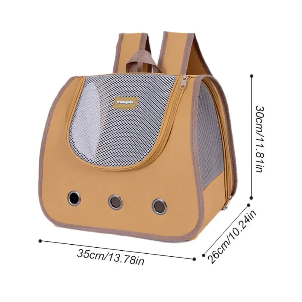 Sturdy Large Capacity Cat Carrier Bag Breathable Portable Pet Carrying Bag Cat Space Capsules Puppy