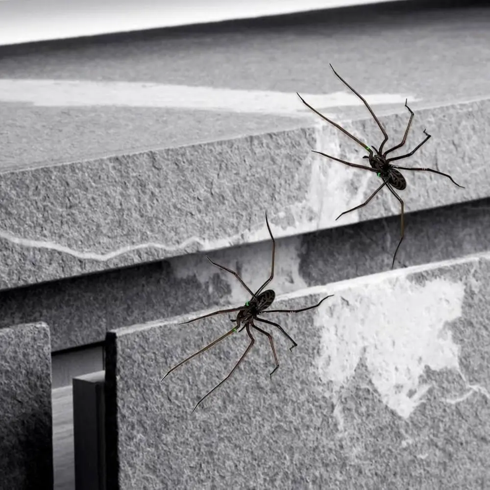 Funny Fridge Magnets Spider Refrigerator Sticker Flexible Legs Strong Adhesive 3D Spider Fridge Magnet Durable 3D Printed