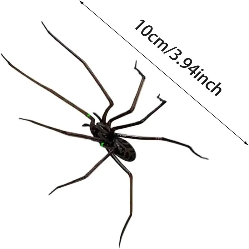 Funny Fridge Magnets Spider Refrigerator Sticker Flexible Legs Strong Adhesive 3D Spider Fridge Magnet Durable 3D Printed