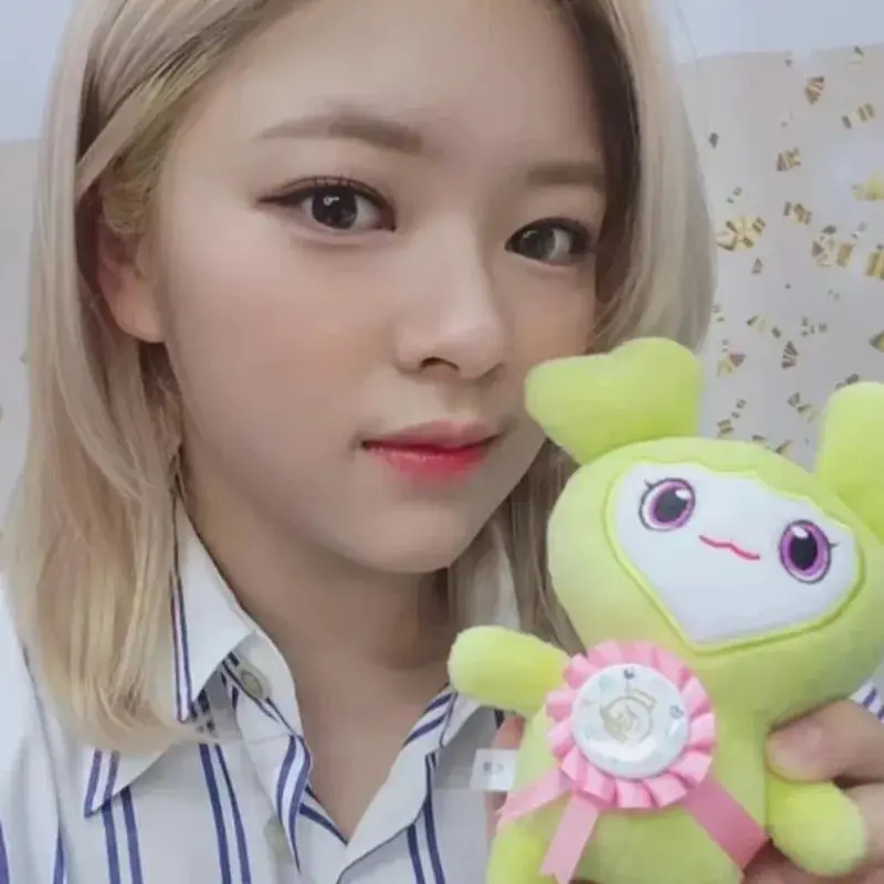 Korean Super Star Twice Momo Plush Toys Kpop Keychain Stuffed Toys Character Nayeon Sana Jungyeon Lovely Doll For Fan Small Gift