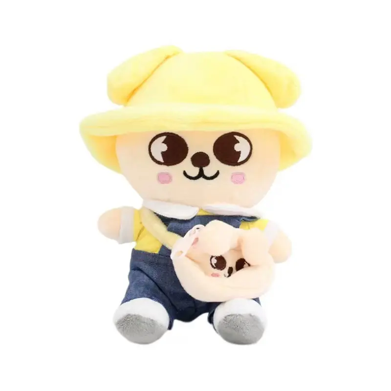 25cm skzoo plush toy Stray Kids Spring Kindergarten Cartoon Plush Cartoon Animal Doll Kawaii Companion Toy Children's Gift