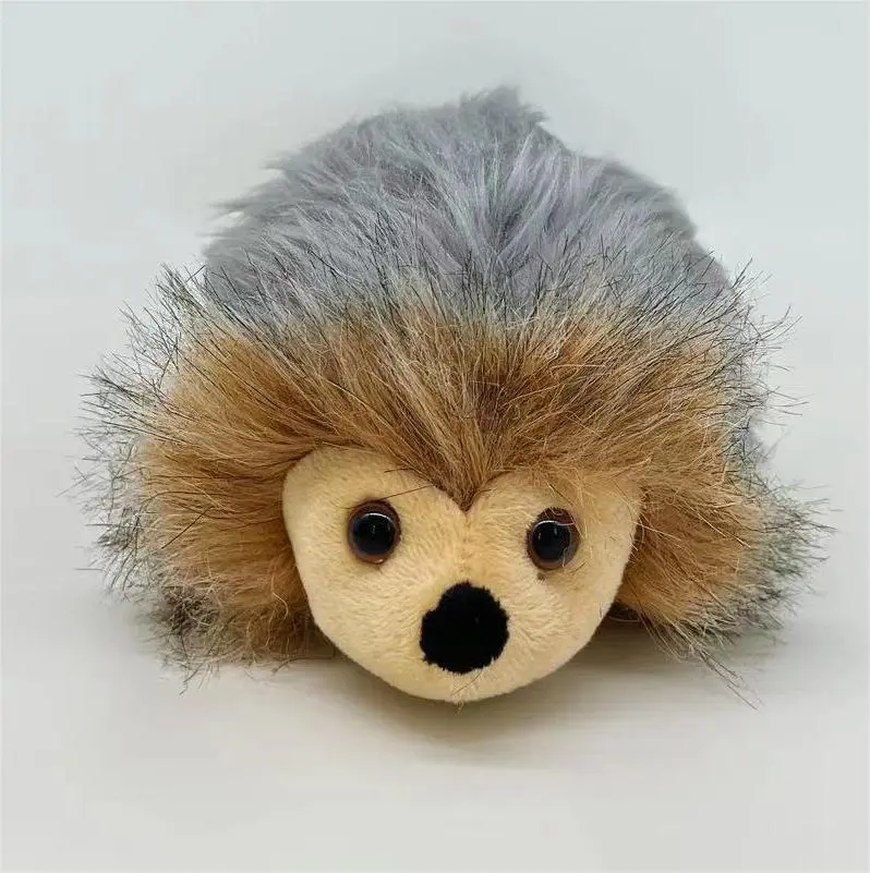 Simulation Hedgehog Plush Toys Soft Stuffed Animal Doll Cartoon Cute Hedgehog Doll Pillow Children Birthday Gift Home Decoration